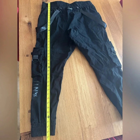The Anti Order Cargo Pants Black Armed Forces Elite Joggers - Size XX - Picture 8 of 9